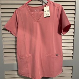 Figs Chalk Pink Set NWT size Small